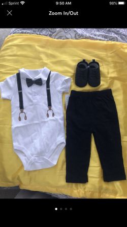 BOYS THREE PIECE SET 6-9 months