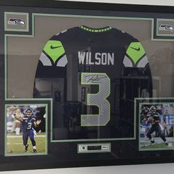 Signed Russell Wilson Jersey