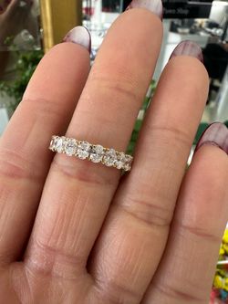 14k LAB Diamond Ring