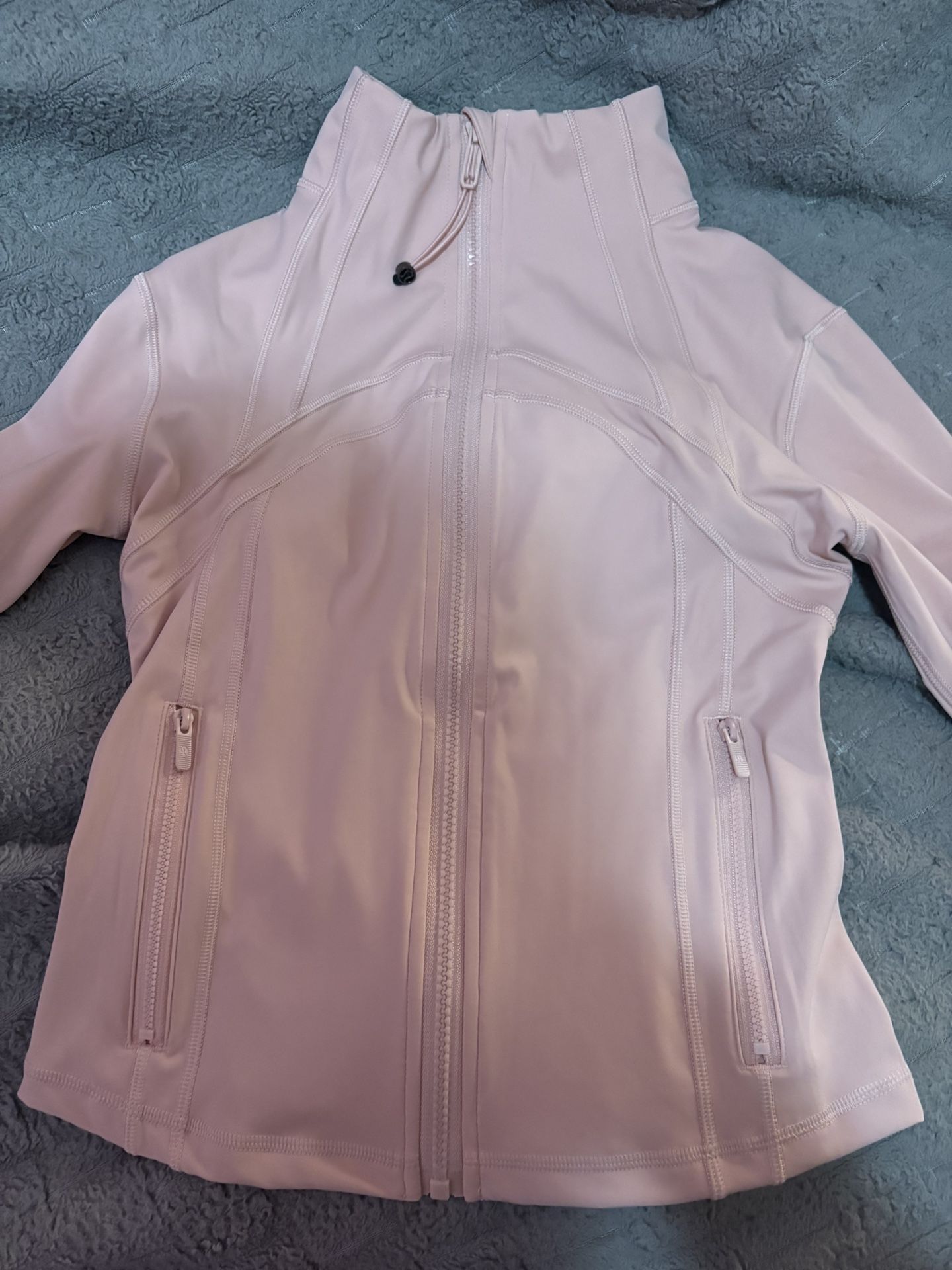 Pink Define Cropped Lululemon Size 6