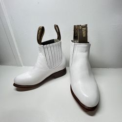 Boots Baby White Cowboy Boots Shoe Size 7  Size 15 Mexico 