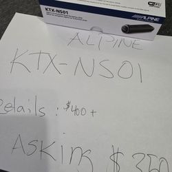 Alpine Ktx-ns01