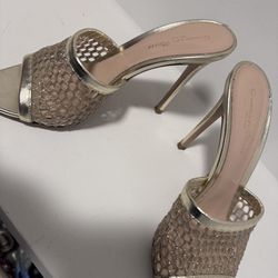 Ginavito Rossie Shoe 8.5 Heels Made In Italy $90
