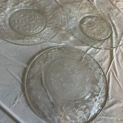 Princess House 3 Platos Pequeños 