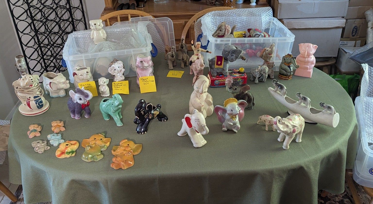 Vintage Elephant Collection