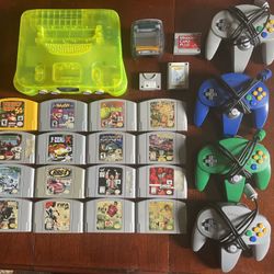 Nintendo 64  Huge Bundle W/  Extra