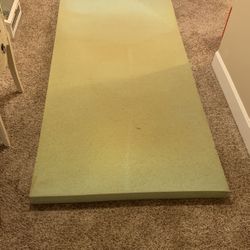 Extra Thick Twin Size Memory Bed Foam