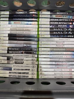 Xbox 360 games 4 for $15