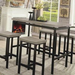 5 pc vilvoorde table set NEW