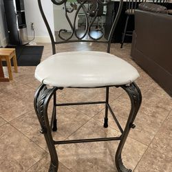Cast Iron Bar Stools, $40 For 2