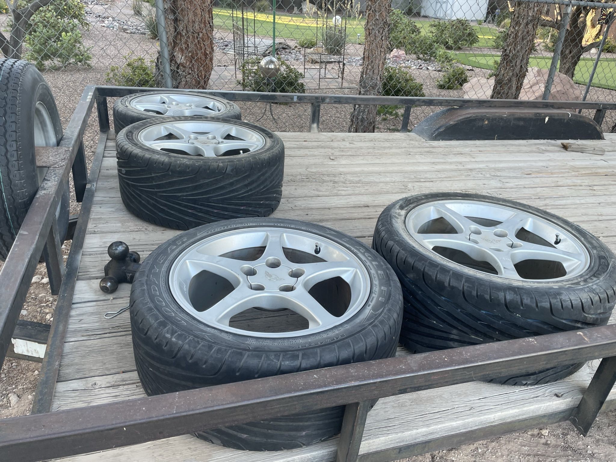 2003 CHEVY CORVETTE C5 50TH ANNIVERSARY WHEELS