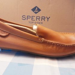 NEW SPERRY LEATHER SHOES SIZE 12.5 FOR DADDY'S DAY 
