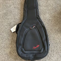 Fender Acoustic Guitar Padded Gig Bag Case New 