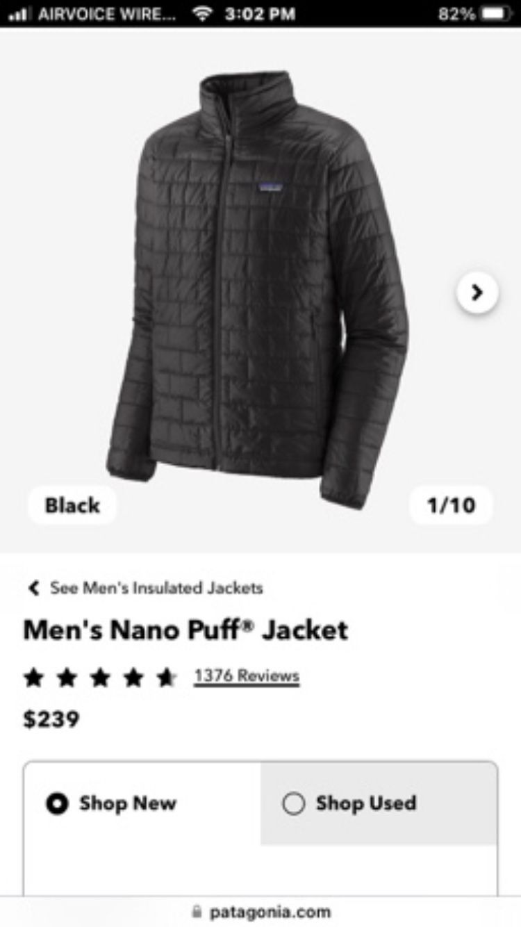 Patagonia Puff Jacket