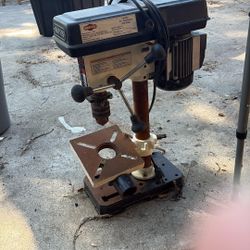 8 1/2 inch OSCILLATING  DRILL  PRESS &75 OBO