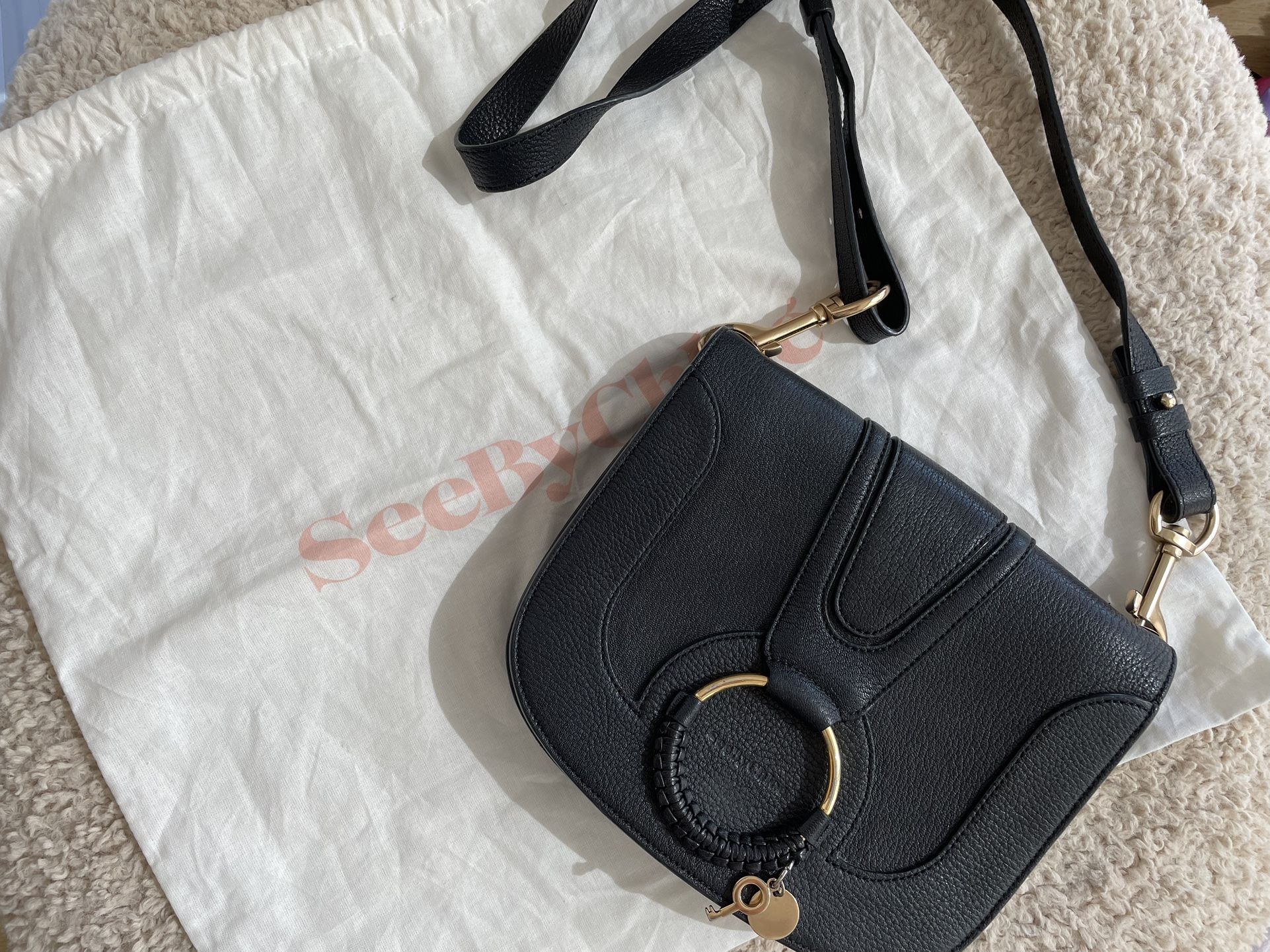 See By Chloe Hana Shoulder Bag Black Medium