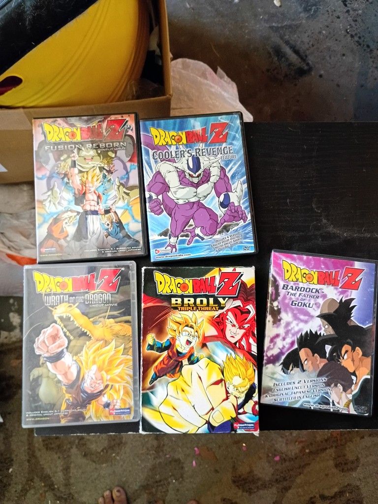 Dragon Ball Z Movies For Sale DVD