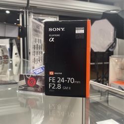 Sony Gm 24-70mm F2.8 Mark II