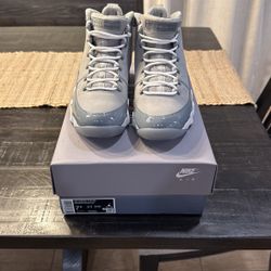 Jordan 9 Retro Cool Grey Size 7.5 Men’s/ 9 Women’s 