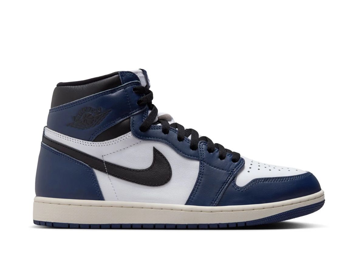 Jordan 1 Retro High OG "Midnight Navy" Kids Shoe Size 6Y/Womens Size 7.5 FD1437-401