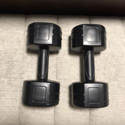 7.5 Pound Dumbells