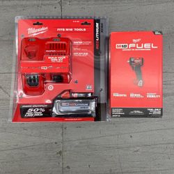 Milwaukee 1/2 Impact & Starter Kit $200
