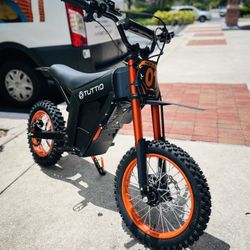Tuttio Electric Dirt Bike Max Speed 40MPH With 2000W MOTOR!!!