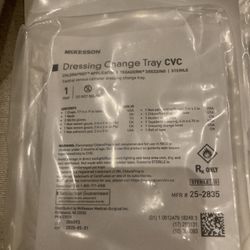 McKesson Dressing Change Tray CVC