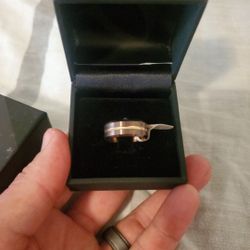 King Duo Wedding Band Size 6.5 