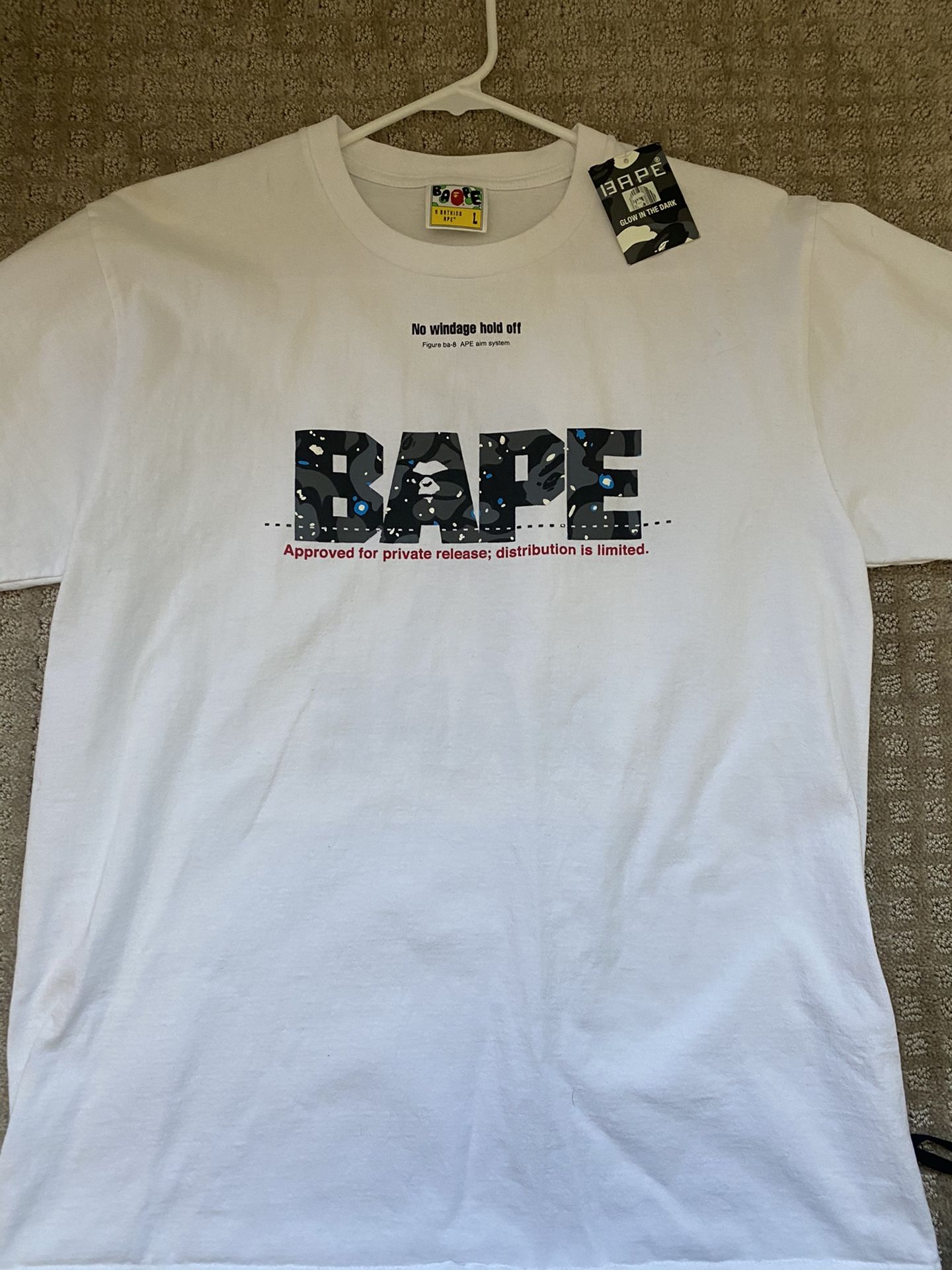 Bape Glow In Dark T-shirt M