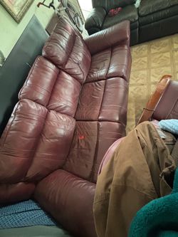 Reclining sofa forte chocolate