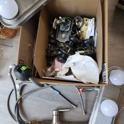 Door Knobs, Faucets, Bathrrom Lights