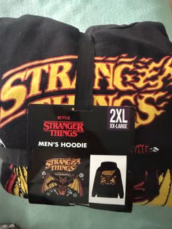 Stranger Things 2XL Men’s hoodie