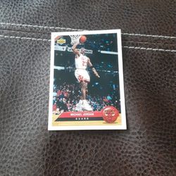 Michael Jordan 1992 Upper Deck McDonald's Basketball Card