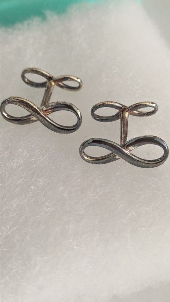 Rare Tiffany Infinity Cuff Links
