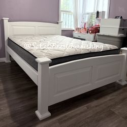 New Queen Bed With Mattress