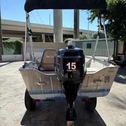 14 Foot Aluminum Boat 