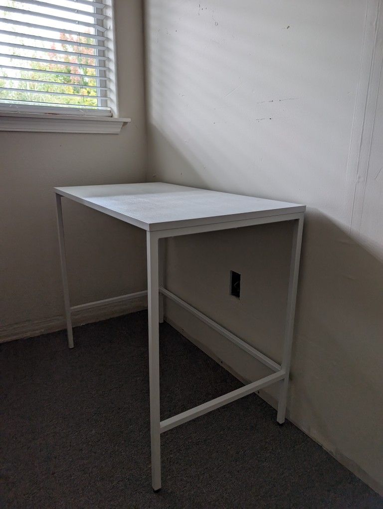 Simple White Desk