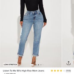 90 High Rise Mom Jeans