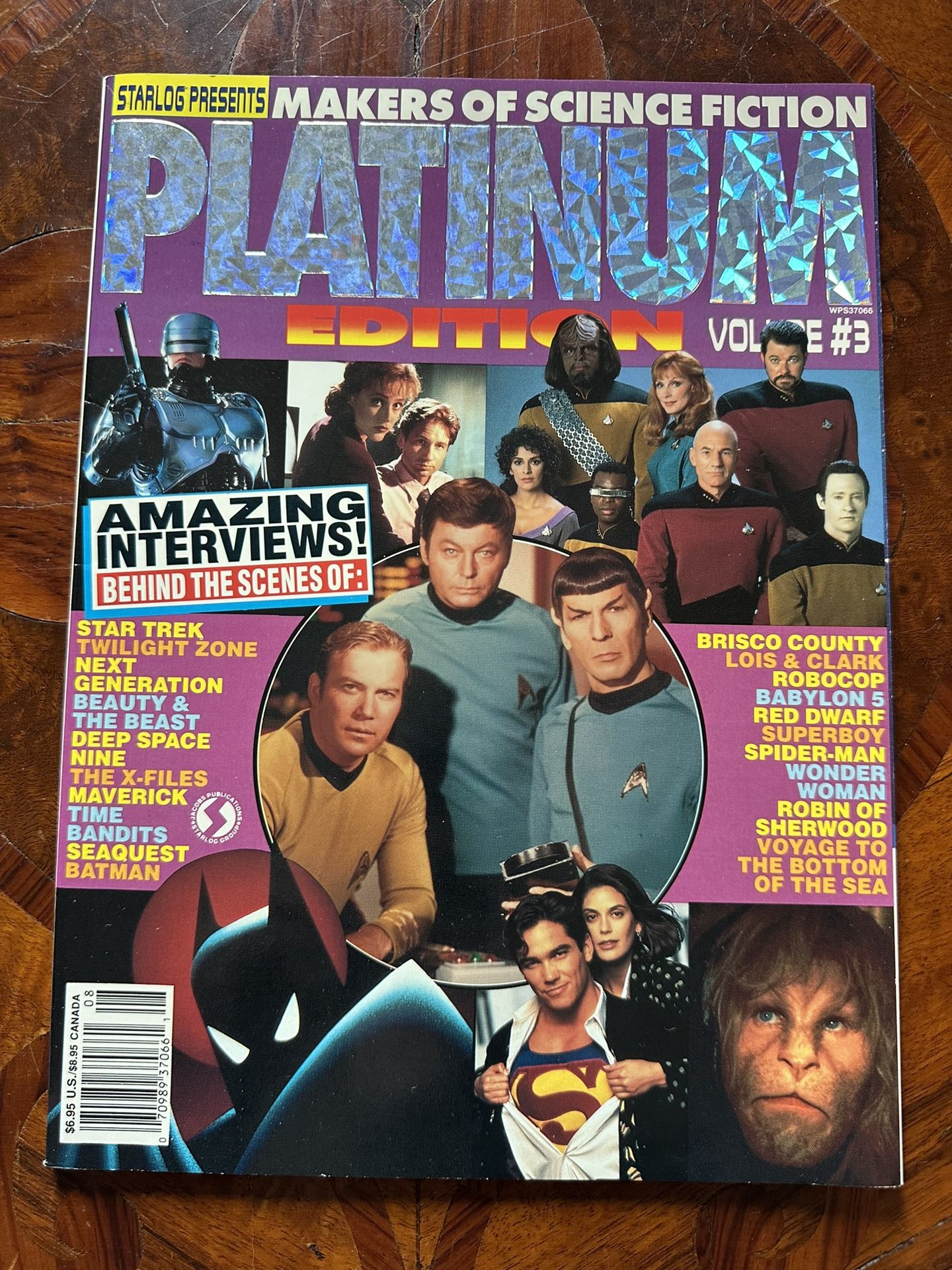 Star Trek Collectible - Starlog Presents: Platinum Edition – Volume #3 (1994) – Makers of Science Fiction