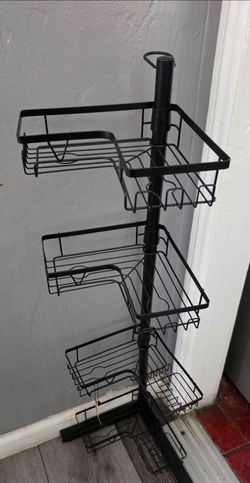 Standing shower caddy