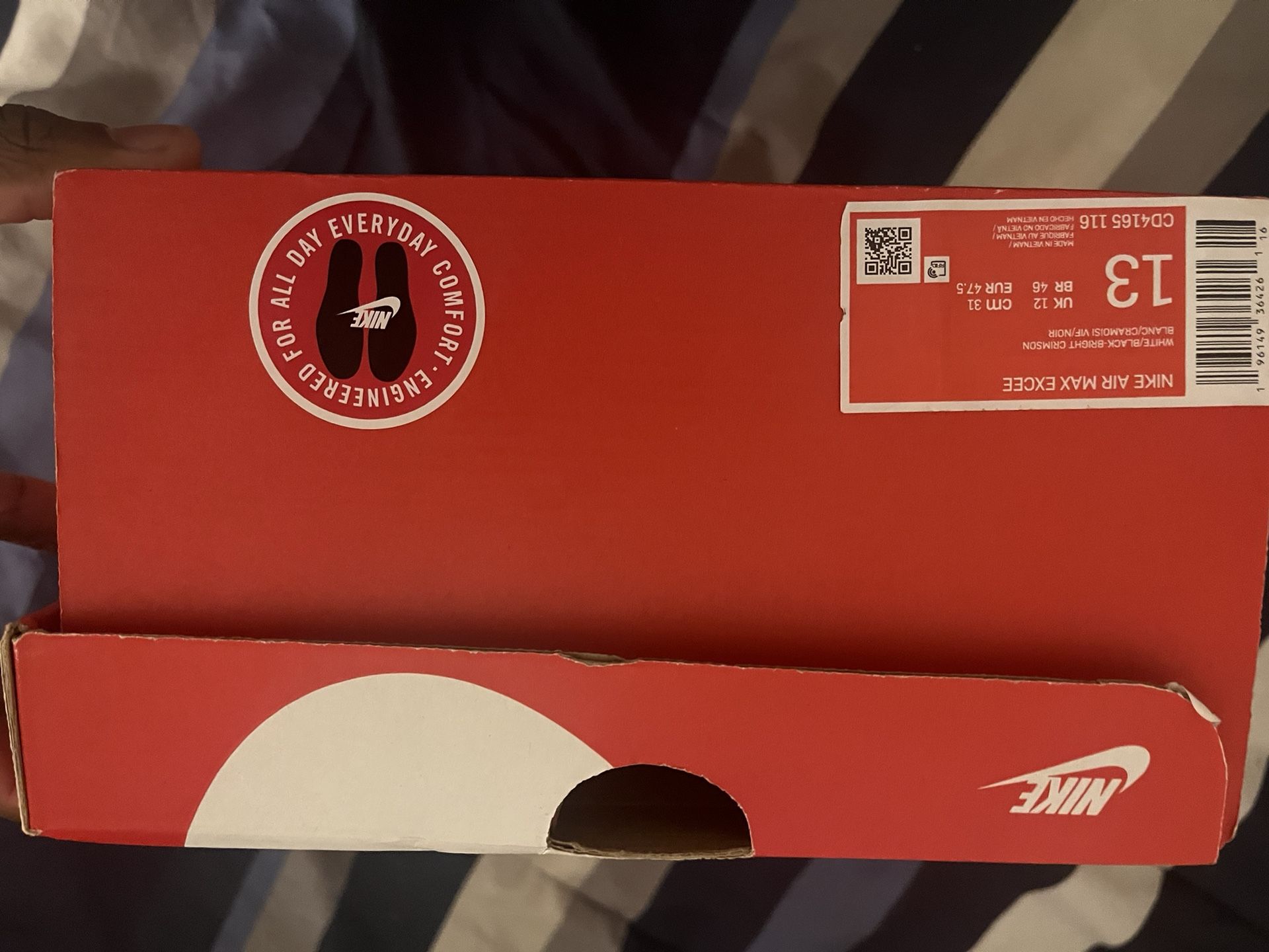 Air Max Excee 'Infrared' Size 13 Us Men