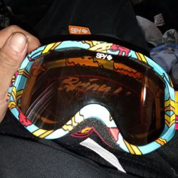 Spy Crusher Elite Jr Pizza VS Fry Snowboard Goggles