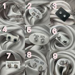Silver 925, Plata Earring