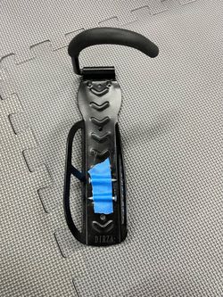 Mounted hanging bike rack