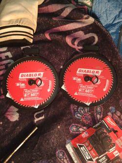 2 brand new 6 1/2" 60 teeth circular saw blades