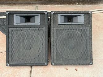 Carven Passive stage monitors. 200 watts