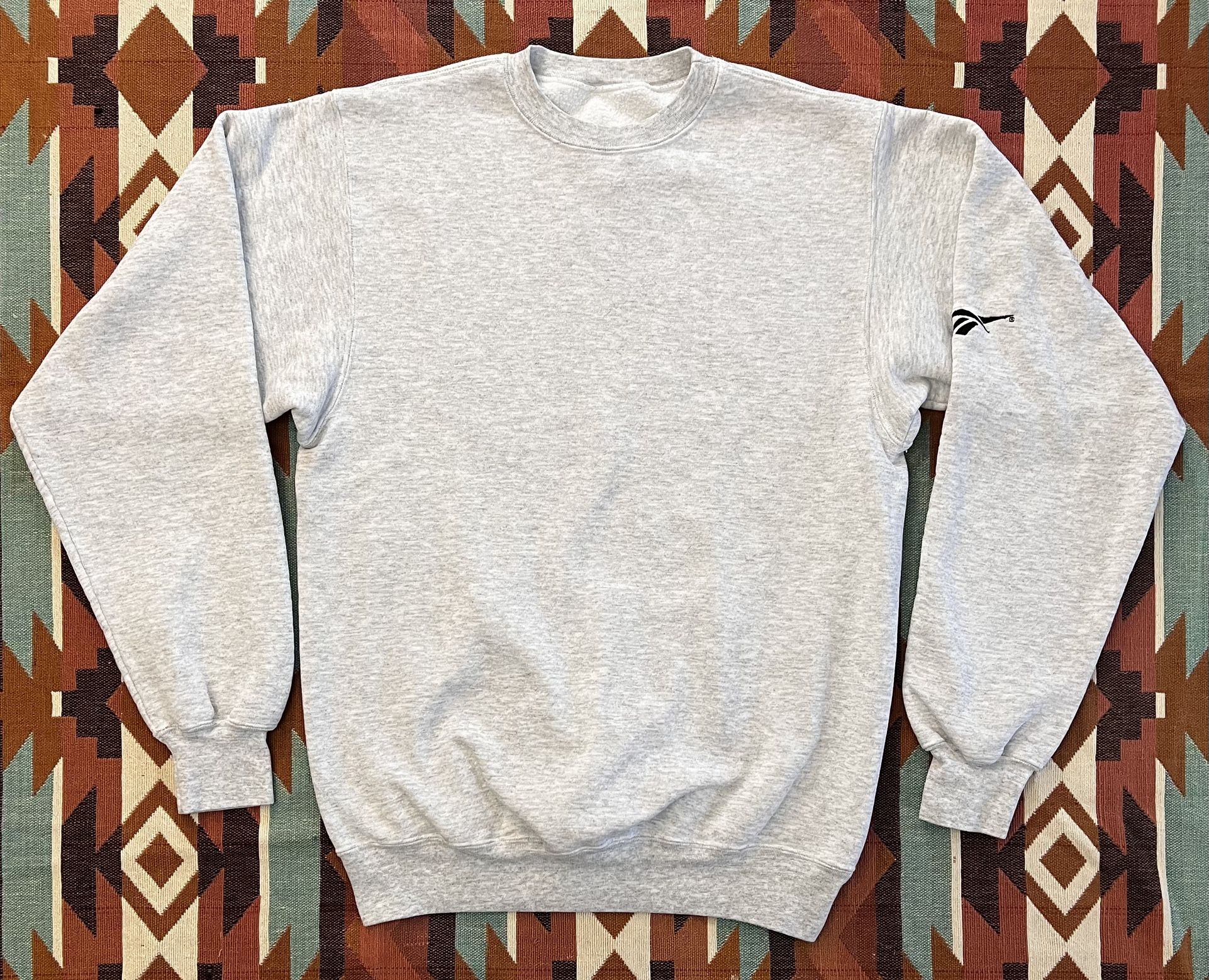 Vintage 90’s Reebok Heavyweight Crewneck Sweatshirt Size Medium Made in USA