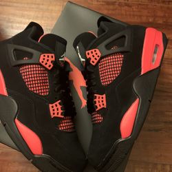 Jordan 4 Red Thunder Size 9.5 DS