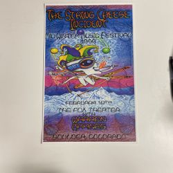 The String Cheese Incident February 18, 1999 Poster, Rare OOP!